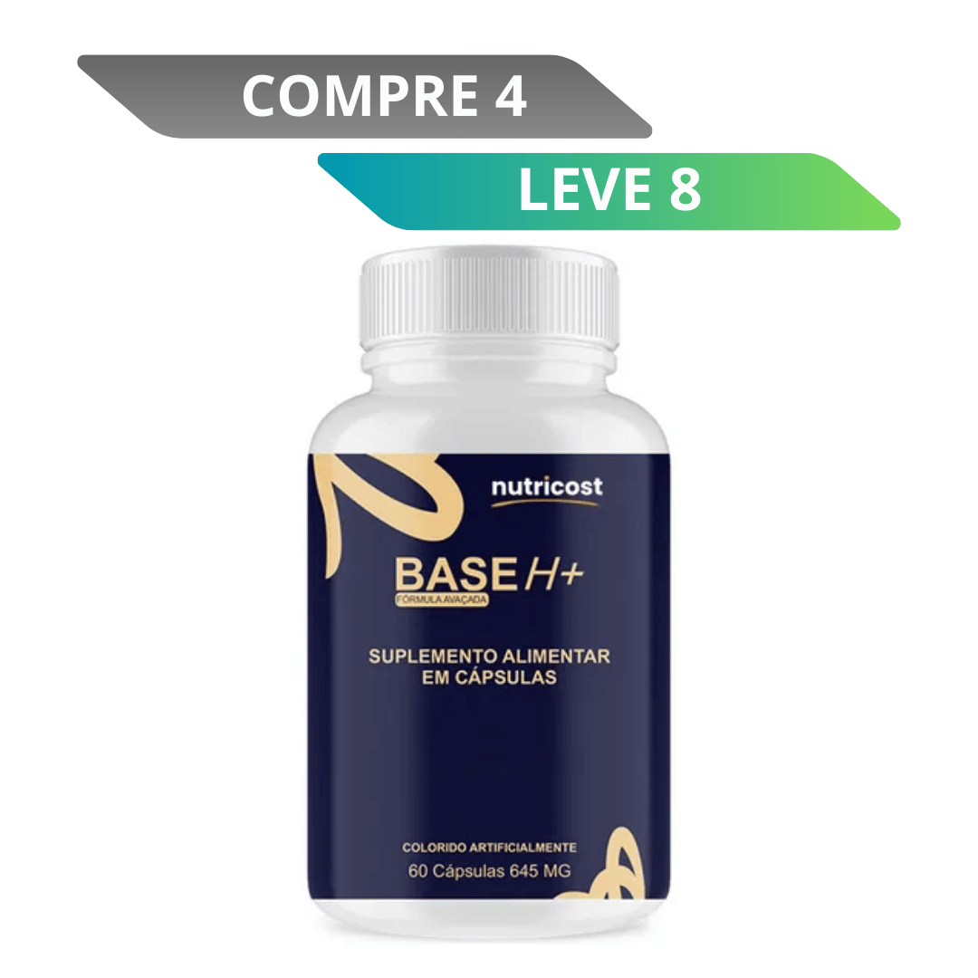 BASE H+ 60 Cápsulas 500mg - Promoção Exclusiva