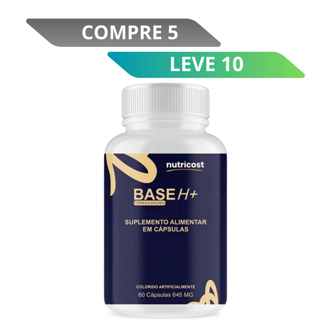 BASE H+ 60 Cápsulas 500mg - Promoção Exclusiva
