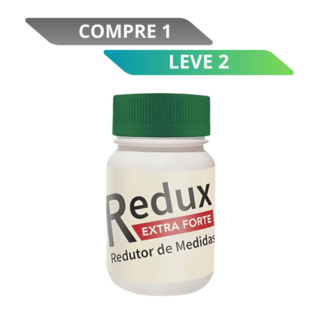 Redux Extra Forte 30 Caps - Aliado No Emagrecimento - Promoção Oficial