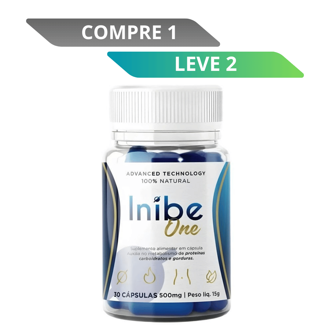 Inibe One Natural - Promoção Somente Hoje + Frete Grátis