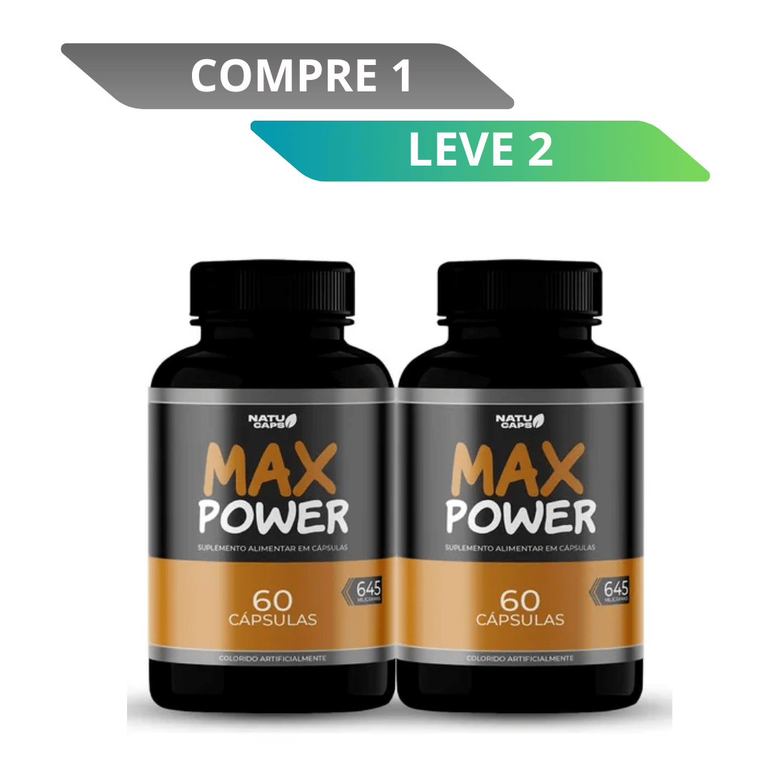 Max Power Original - Suporte à Saúde Masculina