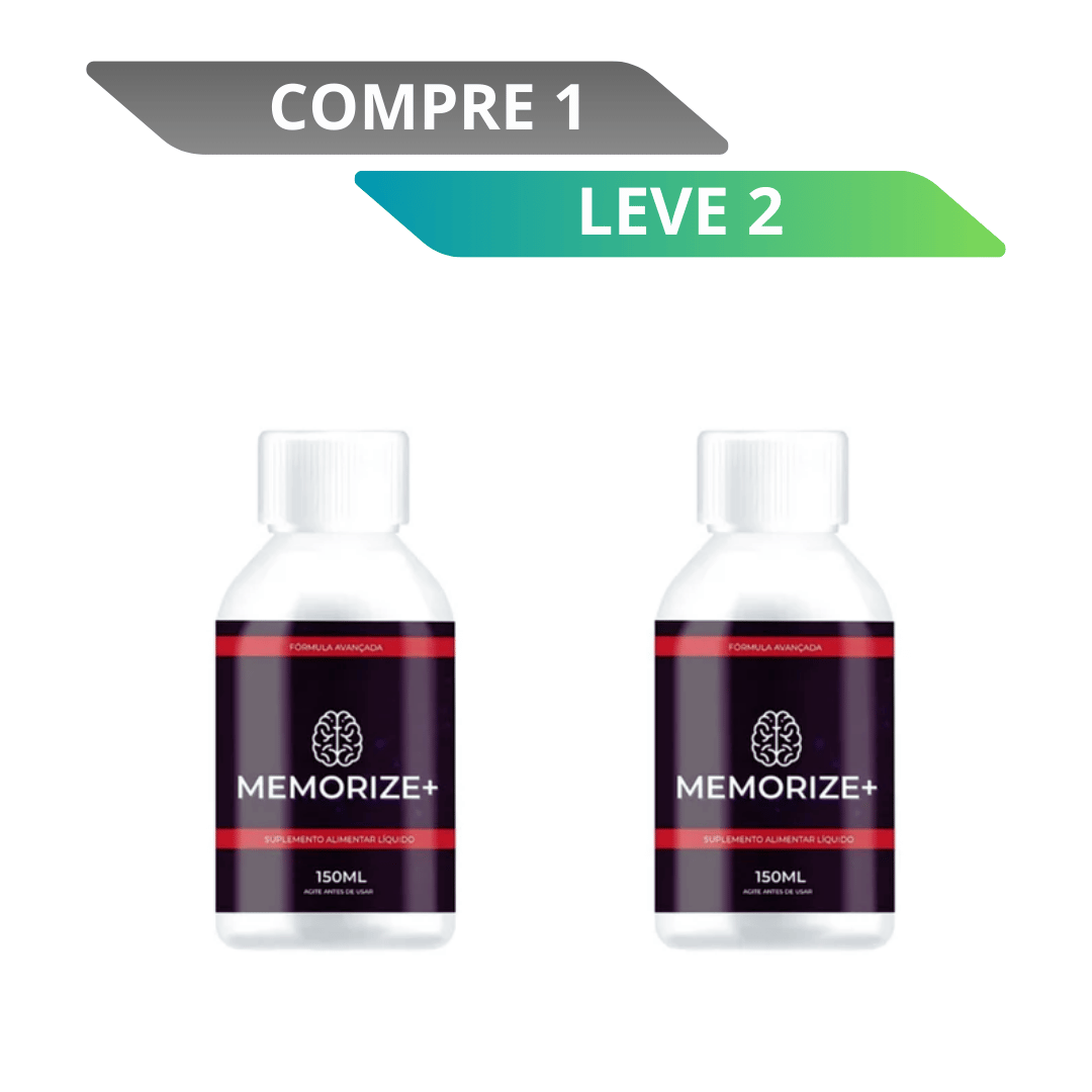 Memorize+ - Suplemento Natural + Frete Grátis