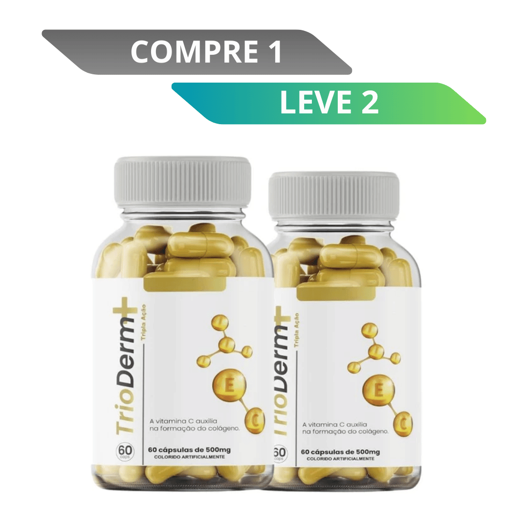 Trioderm+ - Pele Mais Uniforme e Jovem