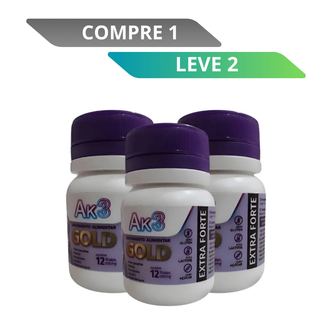 Gold AK3 - Alívio Das Dores e Mais Mobilidade