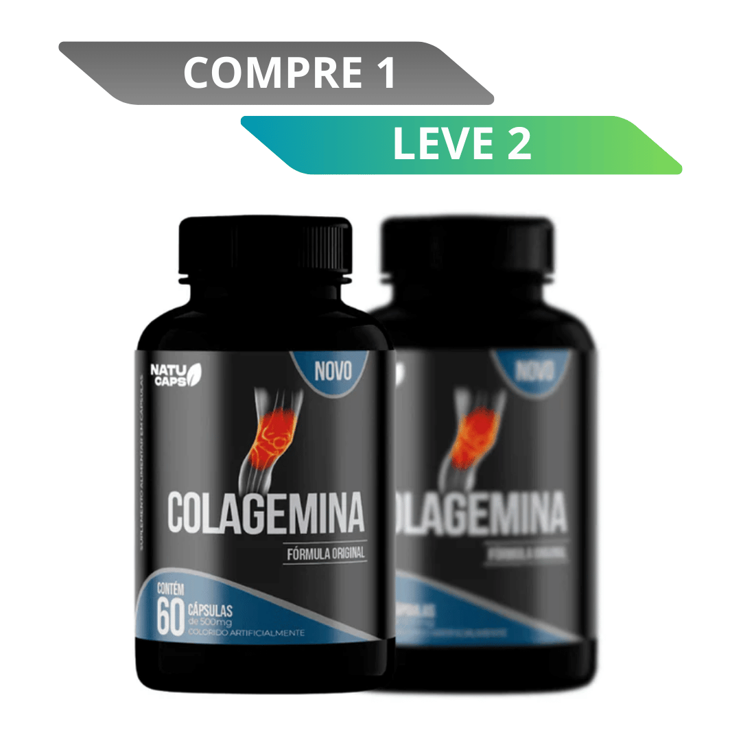 Colagemina Original 60 Cápsulas - Vida Para As Articulações