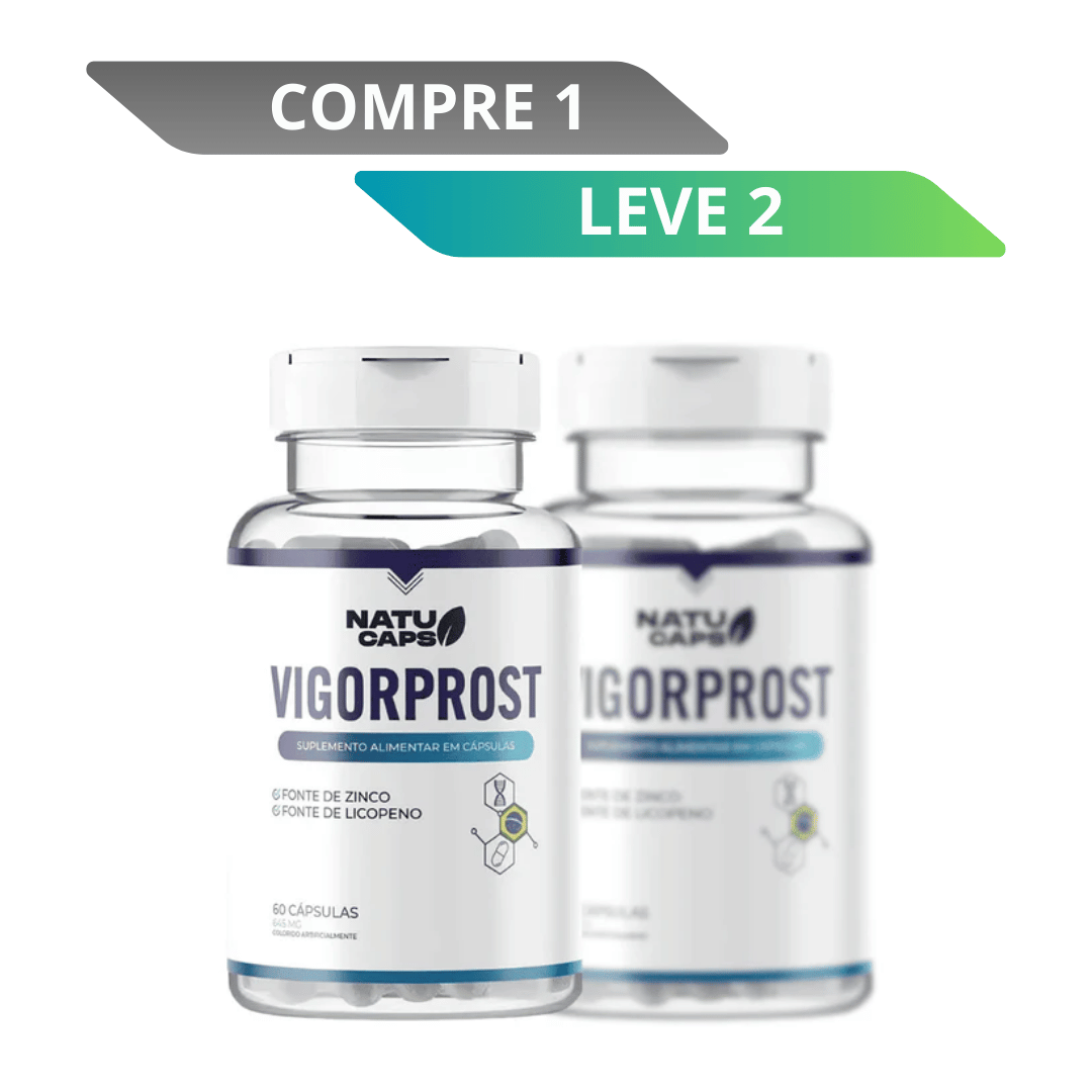 Vigorprost - Fórmula com Nutrientes Selecionados para o Bem-Estar da Próstata
