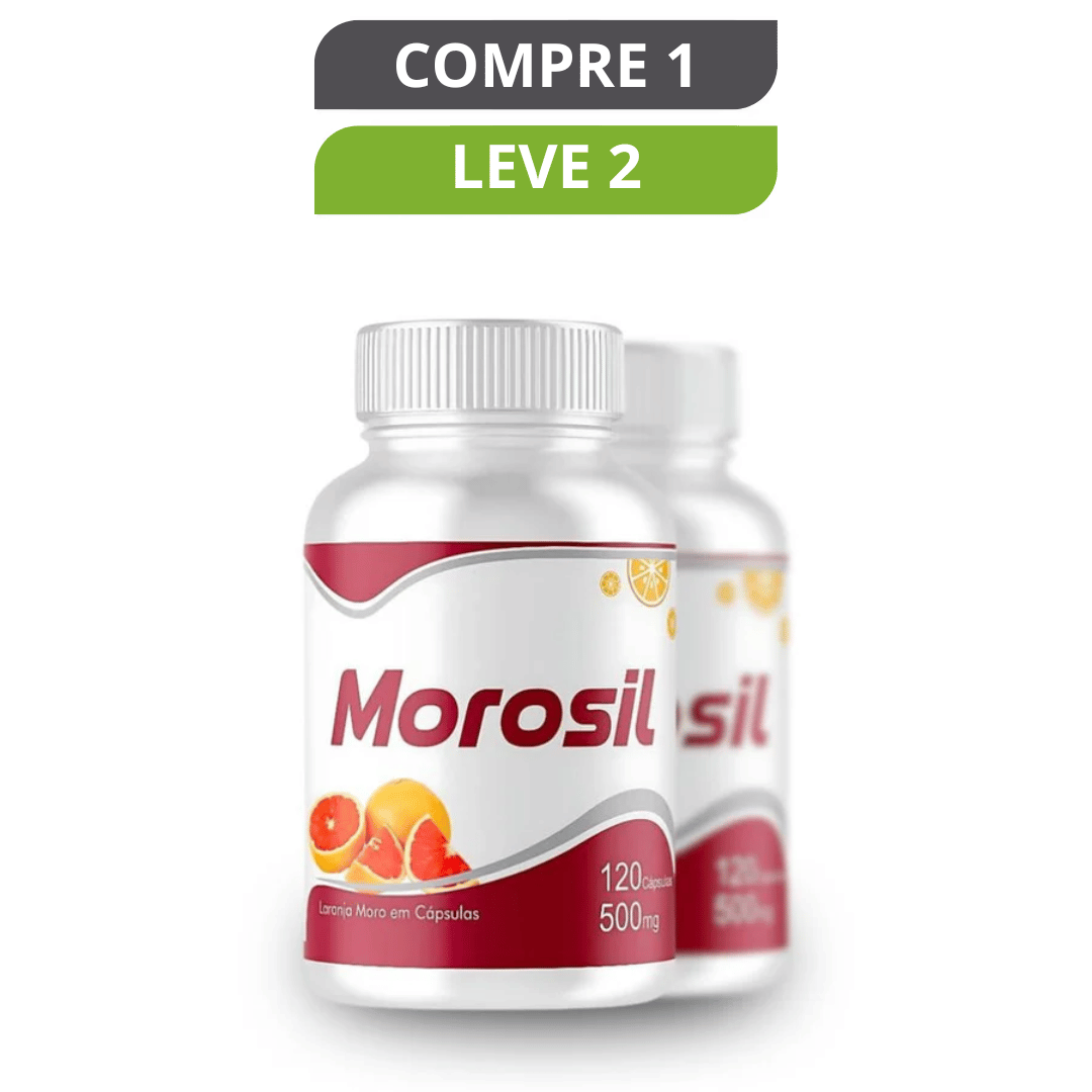 Morosil 120 Cápsulas - Suplemento Natural + Frete Grátis