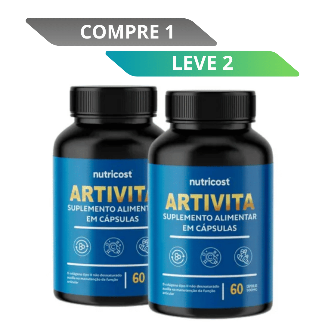 Artivita 60 Cápsulas - Recupere Sua Flexibilidade e Vida Ativa