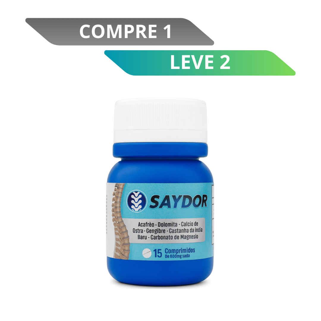 Saydor  - Alívio Natural Das Dores - Promoção Oficial