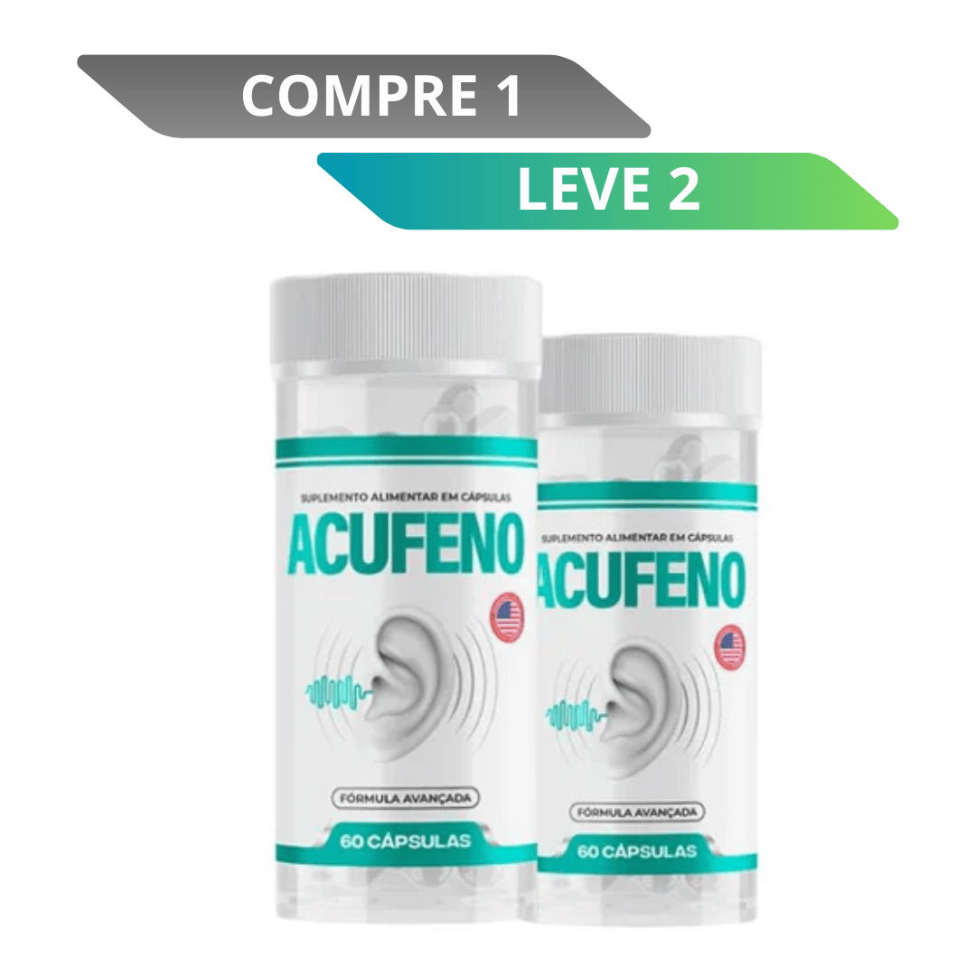 Acufeno: Clareza Auditiva com Suporte 100% Natural