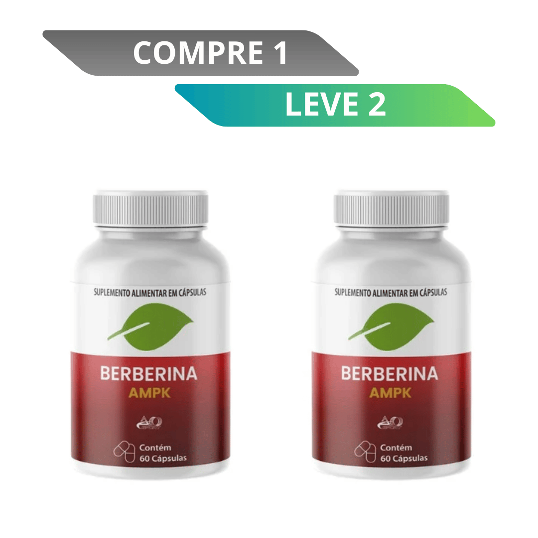 Berberina AMPK – Suplemento Alimentar + Frete Grátis
