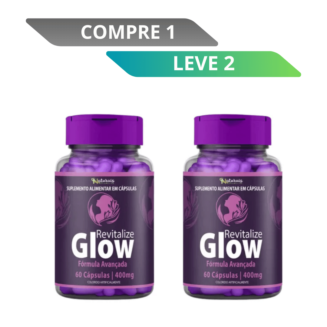 Revitalize Glow 60 Caps - Nutra Sua Pele Radiante De Dentro Para Fora