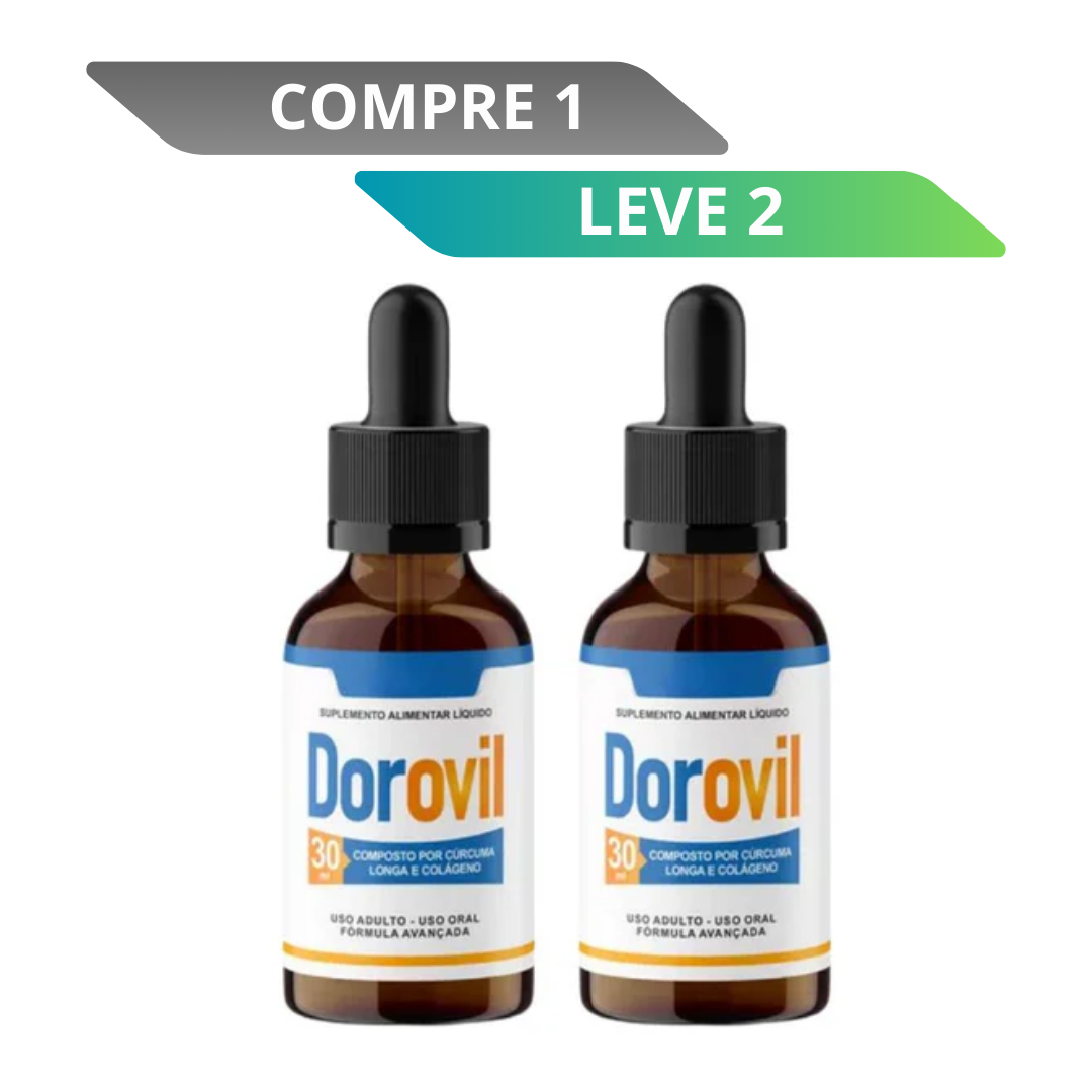 Dorovil 30ml - Alívio Natural Das Dores - Promoção Oficial