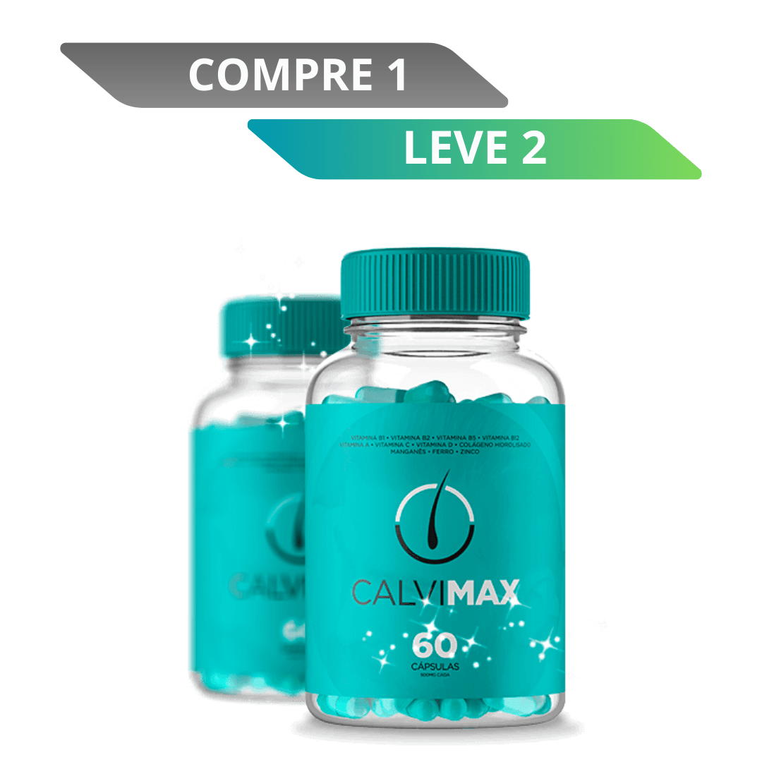 Calvimax - Ativador Capilar para Homens que Querem Recuperar Seus Cabelos