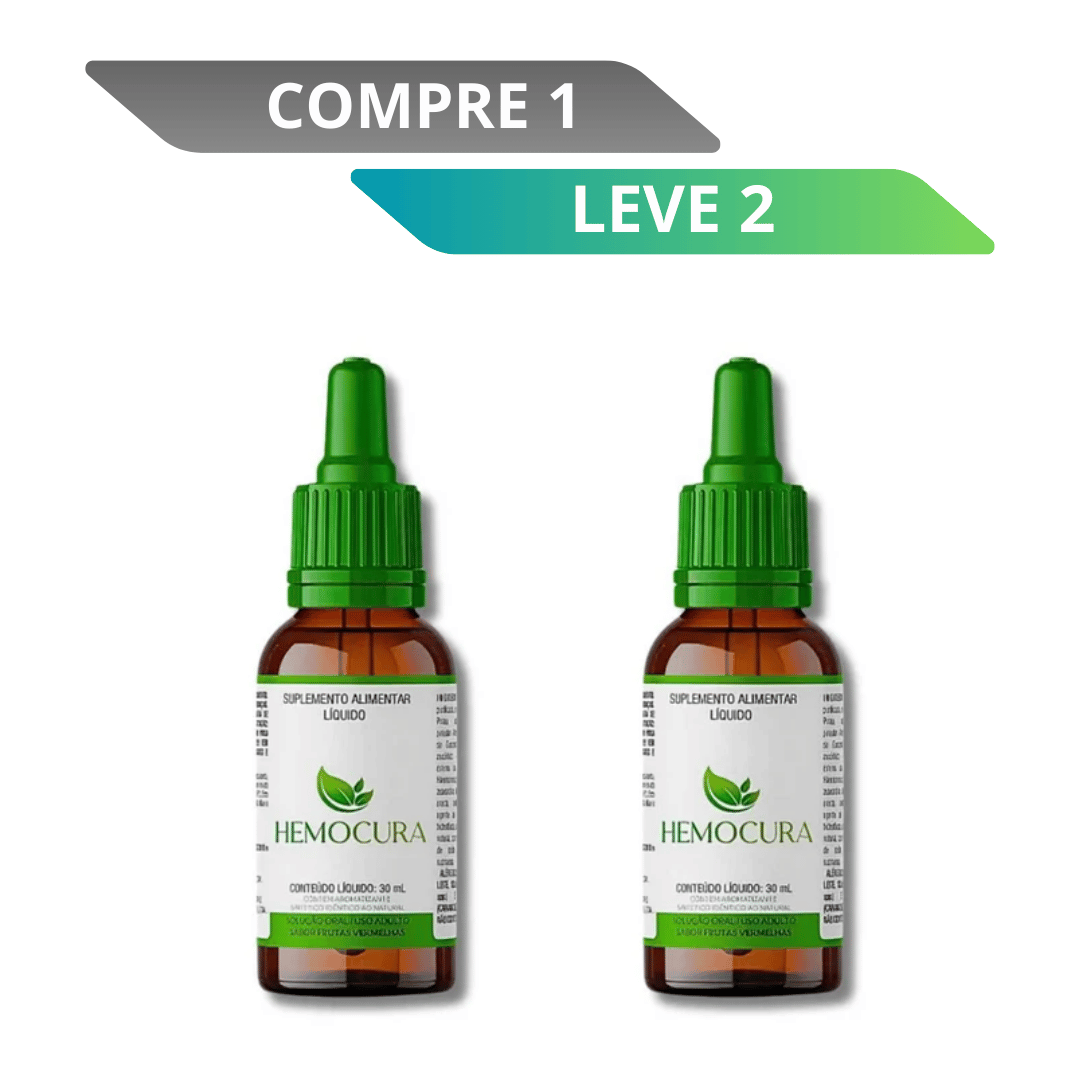 Hemocura 30ml - Suplemento Natural + Frete Grátis