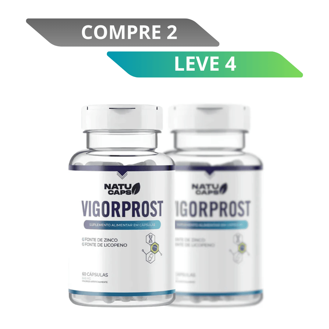 Vigorprost - Fórmula com Nutrientes Selecionados para o Bem-Estar da Próstata
