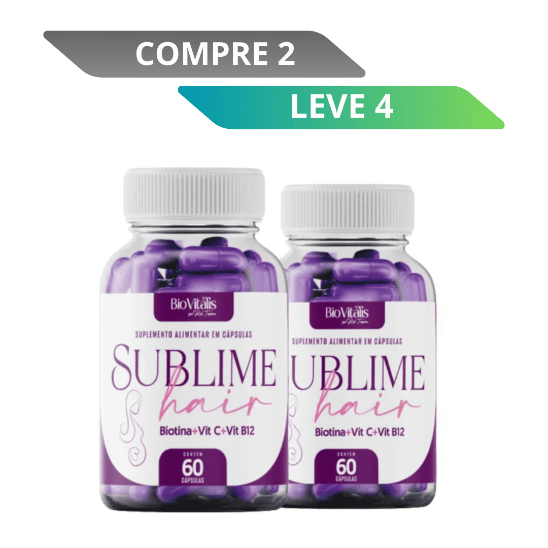 Sublime Hair - Fortalecimento dos Cabelos e Beleza Natural