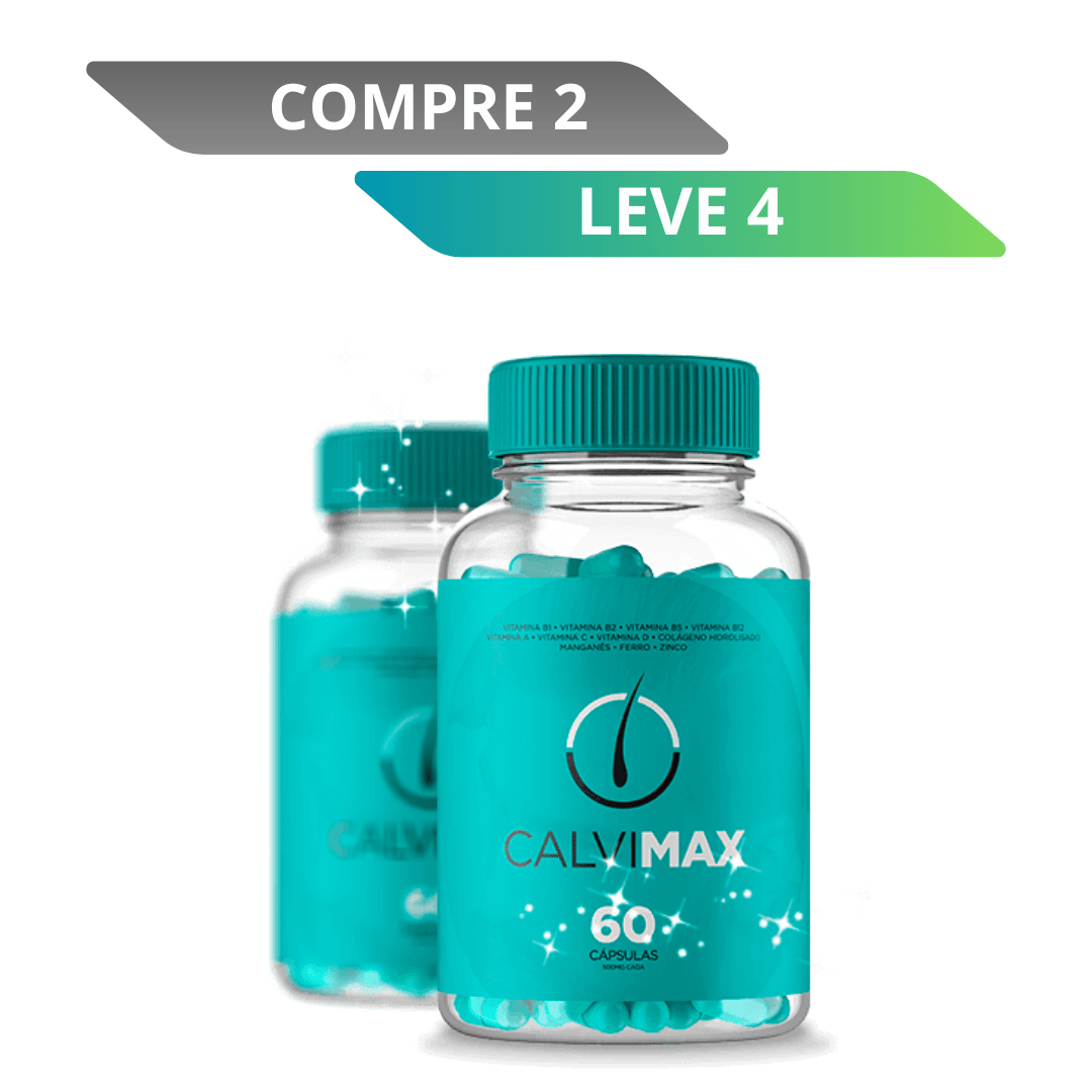 Calvimax - Ativador Capilar para Homens que Querem Recuperar Seus Cabelos