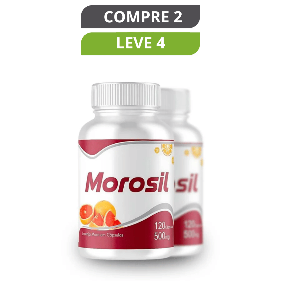 Morosil 120 Cápsulas - Suplemento Natural + Frete Grátis