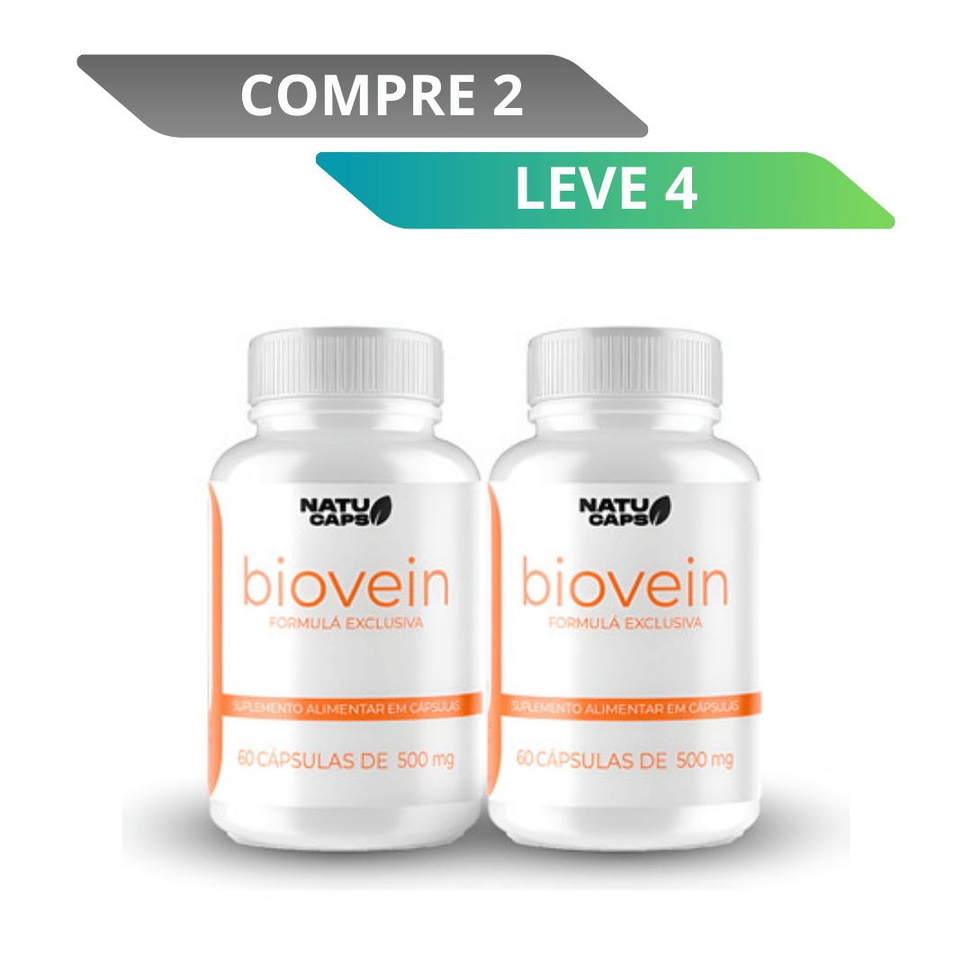 Biovein 60 Cápsulas - Apoio Completo Para Pernas Lindas