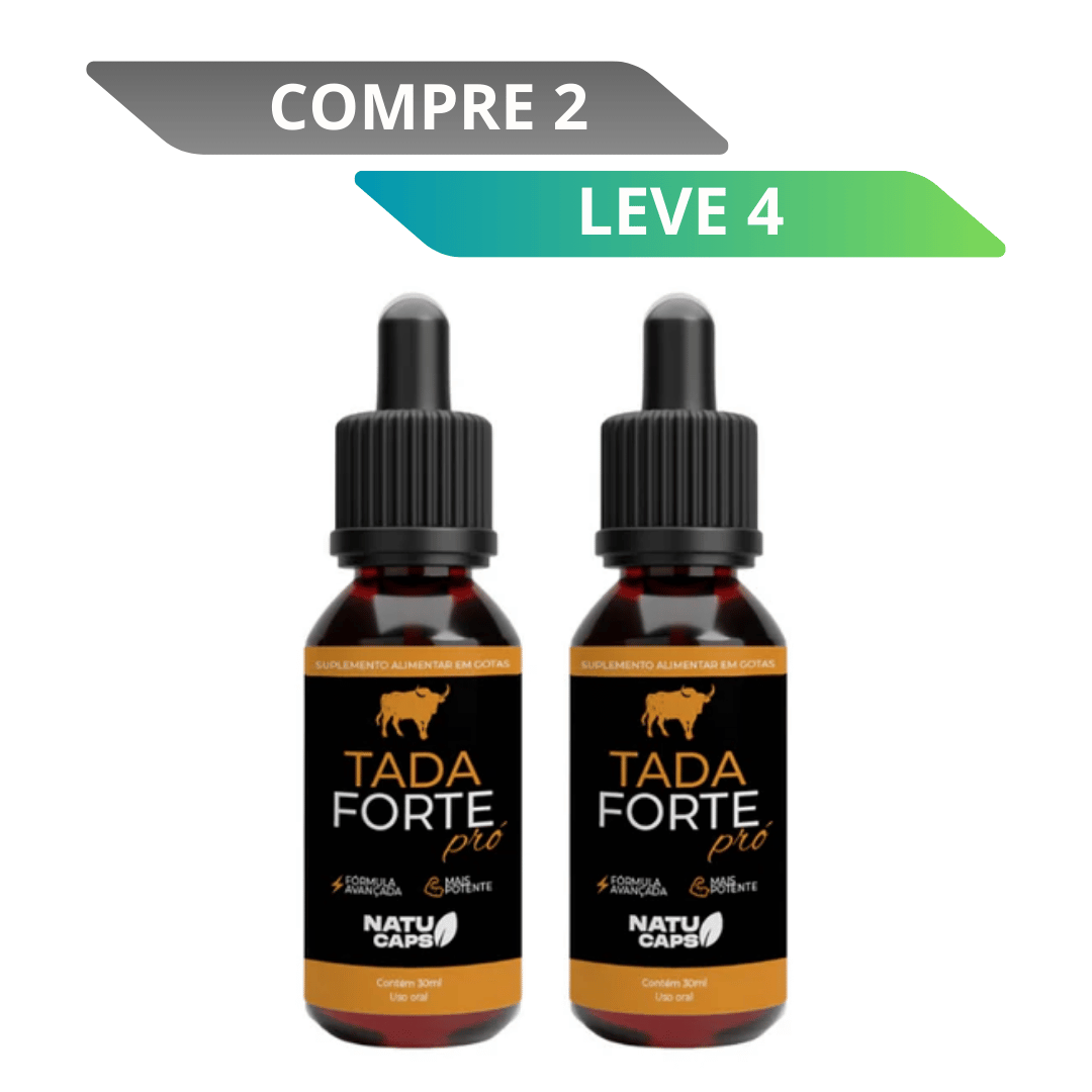 Tada Forte - Apoio Natural à Vitalidade e ao Desempenho Masculino