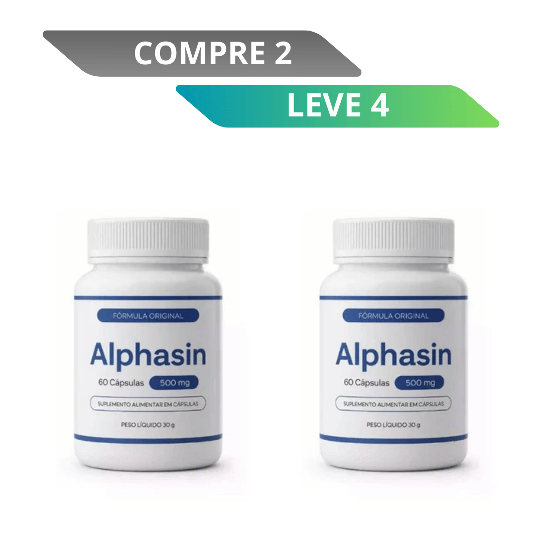 Alphasin – Suplemento Alimentar + Frete Grátis