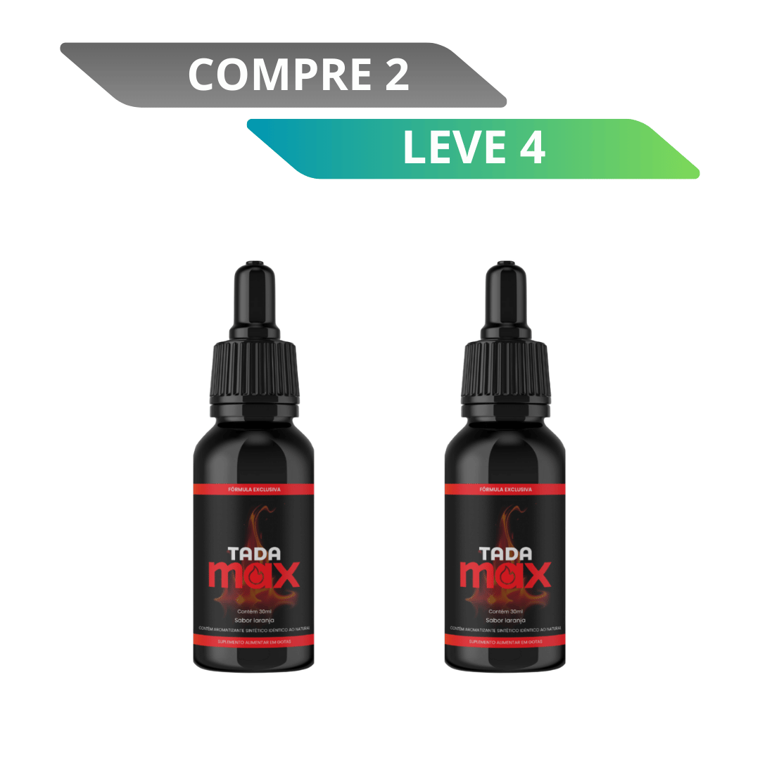 Tada Max - Suplemento Alimentar + Frete Grátis