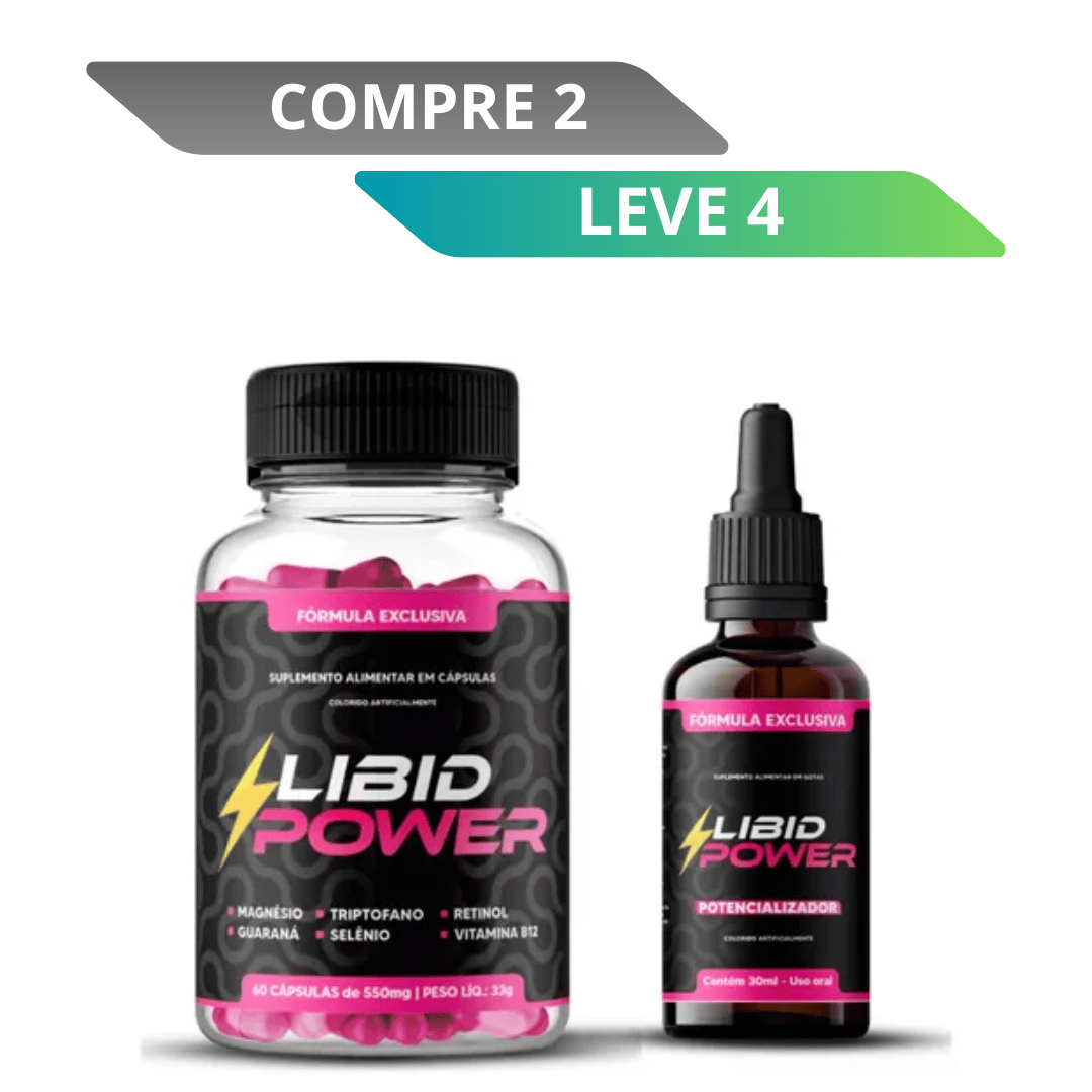 Libid Power - Energia e Vigor Para Mulheres