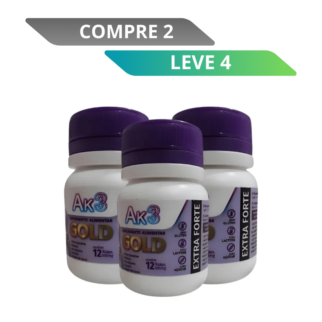 Gold AK3 - Alívio Das Dores e Mais Mobilidade
