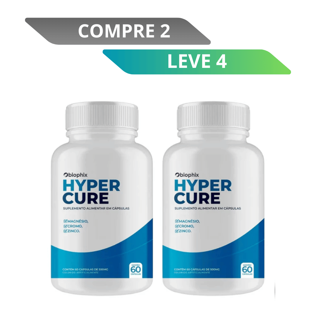 HyperCure 60 Cápsulas - Promoção Oficial