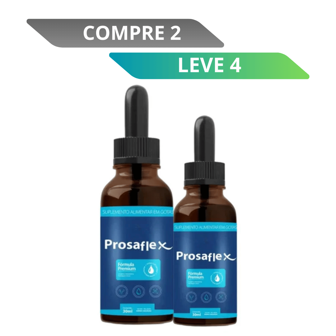 ProsaFlex 30ml - Auxílio No Bem-Estar Masculino