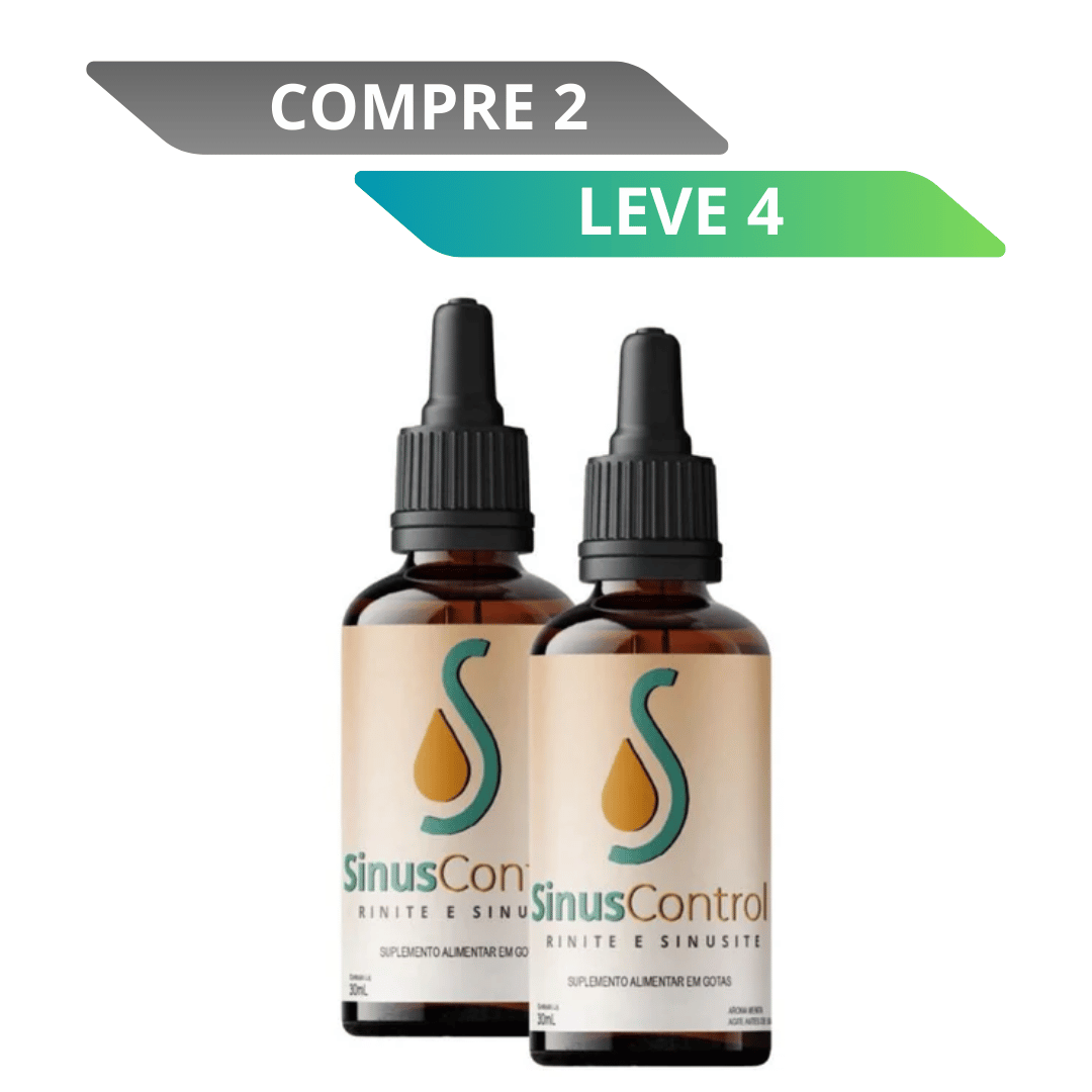 Sinus Control 30ml - Suporte Para o Sistema Respiratório
