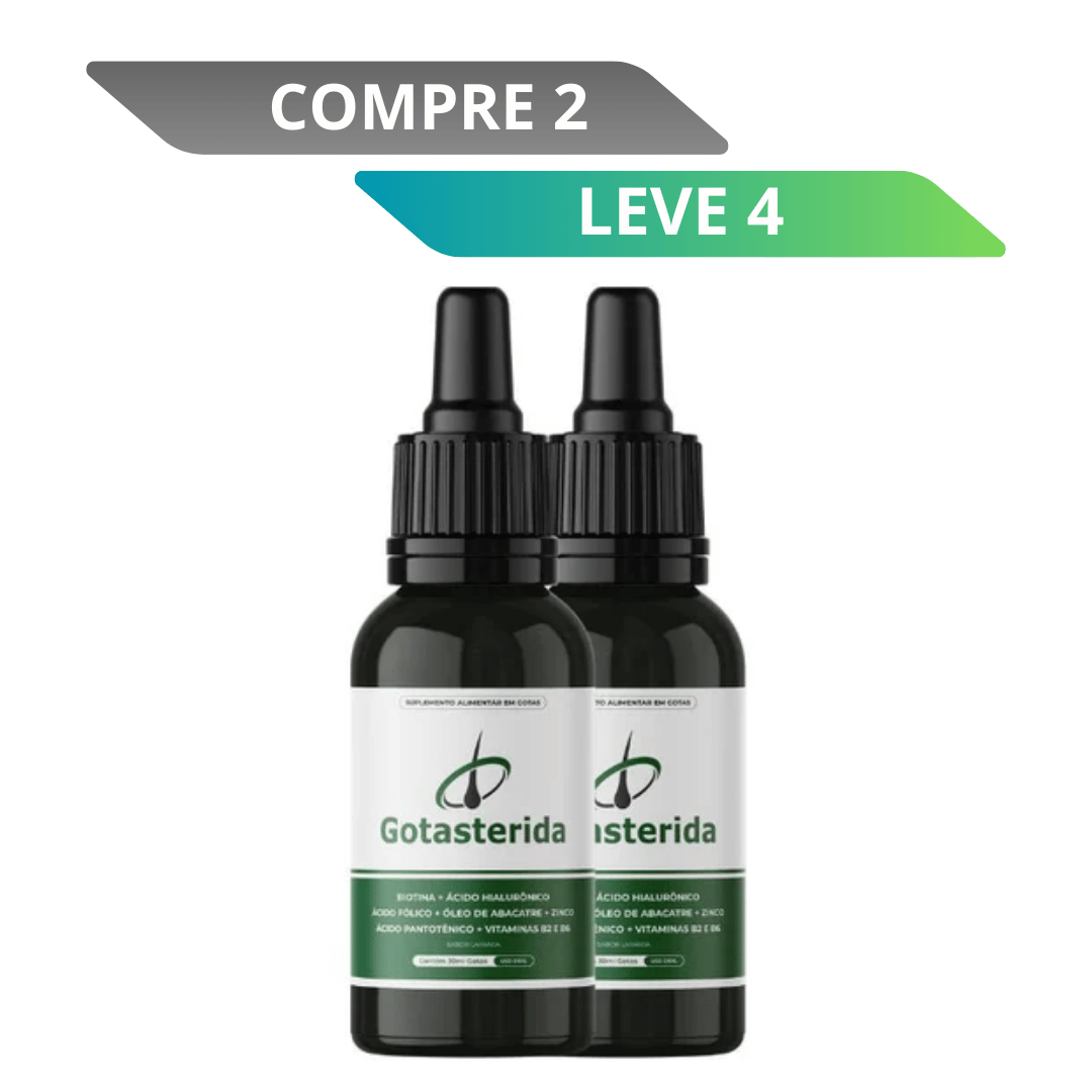 Gotasterida - Crescimento Capilar e Combate à Calvície