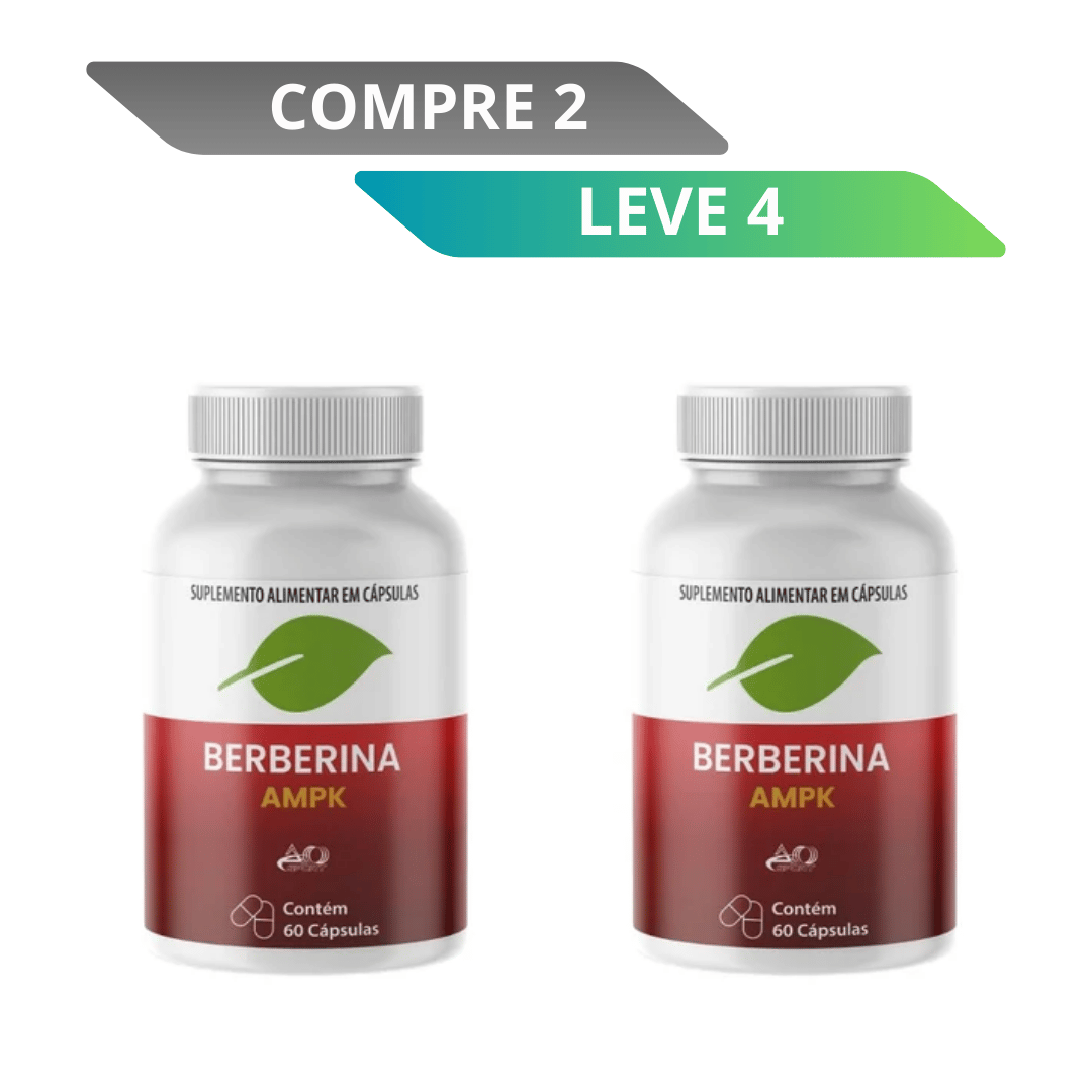 Berberina AMPK – Suplemento Alimentar + Frete Grátis
