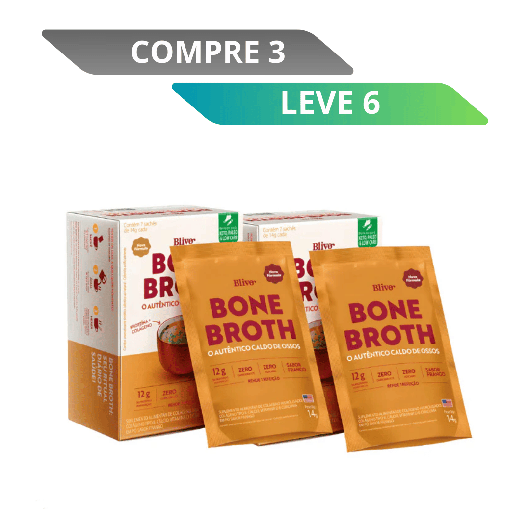 Bone Broth Original - 7 sachês 98g - Promoção Exclusiva