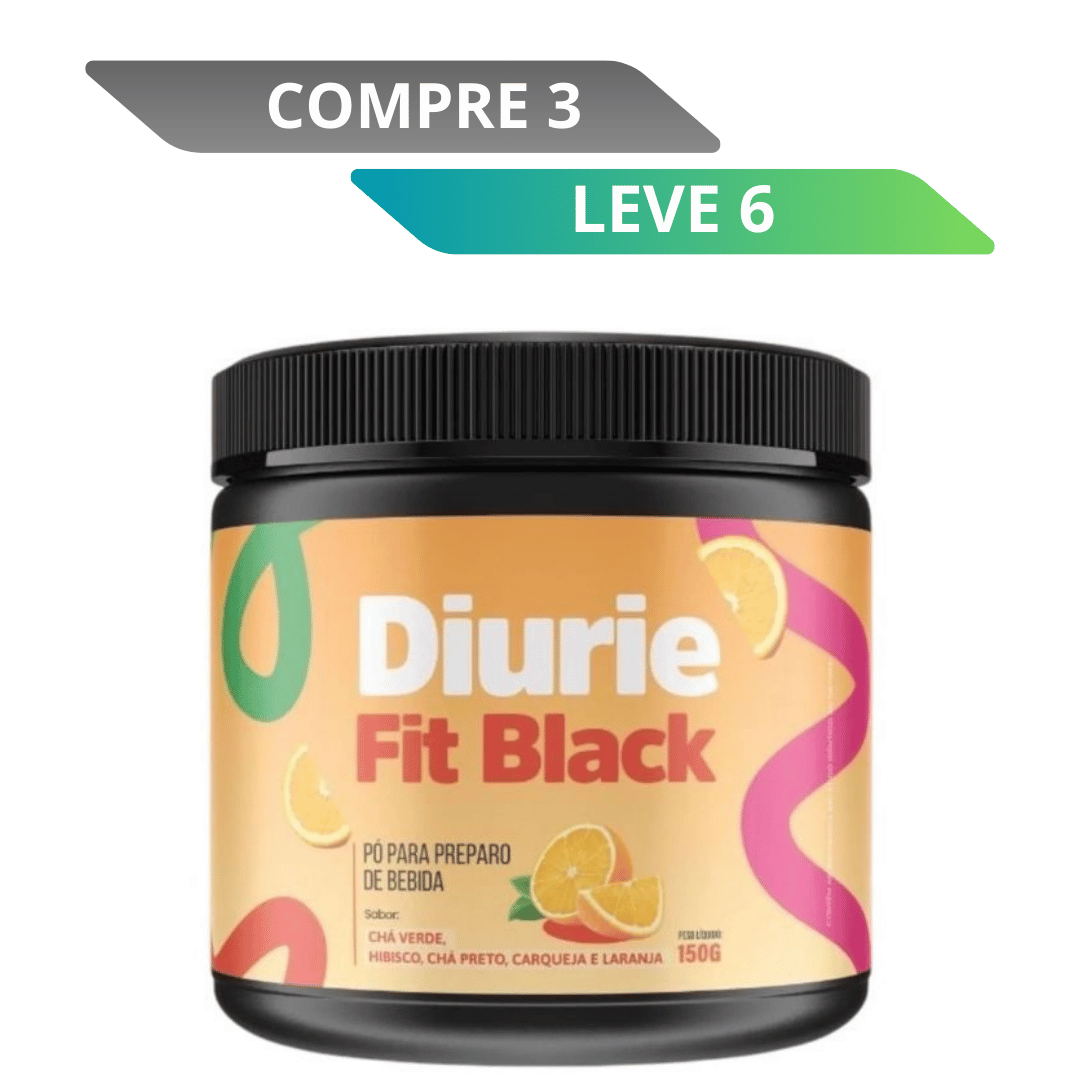 DiurieFit Black Natural - Promoção Somente Hoje + Frete Grátis