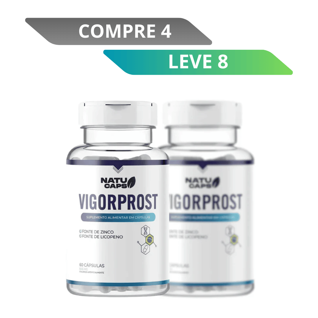 Vigorprost - Fórmula com Nutrientes Selecionados para o Bem-Estar da Próstata