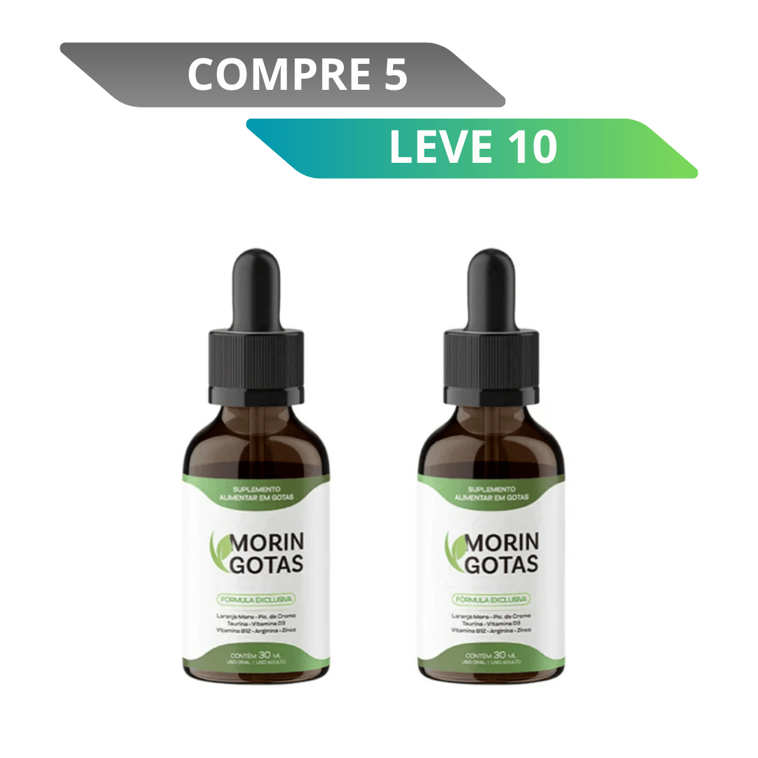 Morin Gotas - Apoio Natural Para Emagrecimento Saudável e Mais Disposição