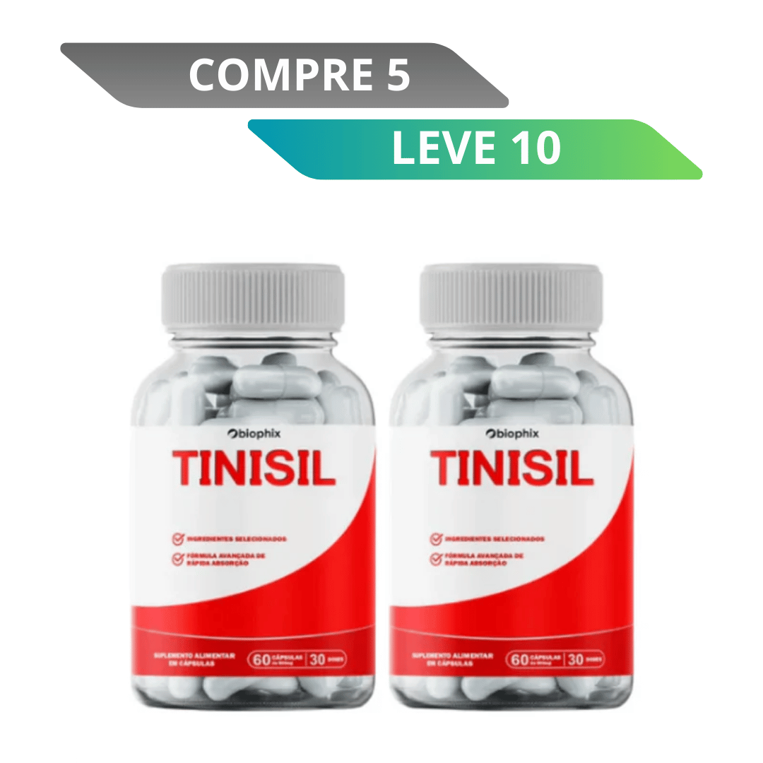 Tinisil Original 60 Cápsulas - Apoio Para Ouvir Com Mais Clareza