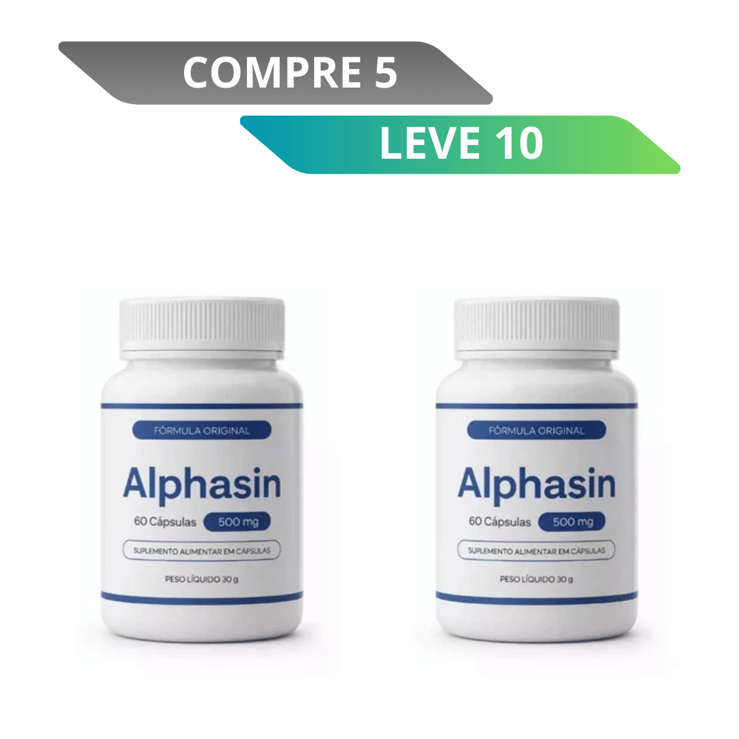 Alphasin – Suplemento Alimentar + Frete Grátis