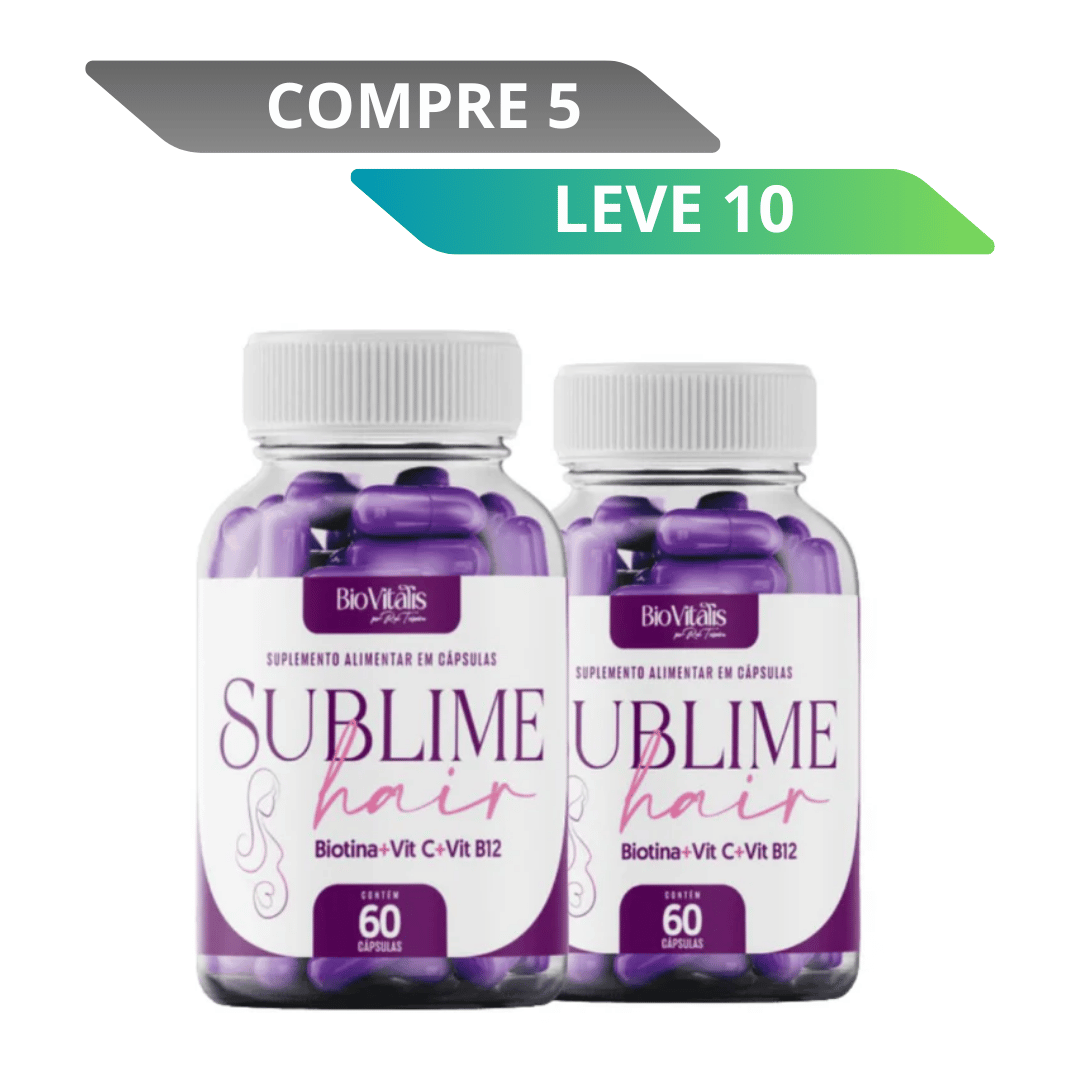 Sublime Hair - Fortalecimento dos Cabelos e Beleza Natural