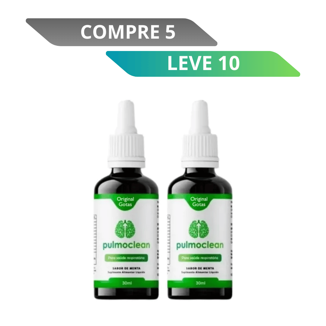 Pulmoclean – Pulmões Limpos, Respiração Leve e Mais Qualidade De Vida