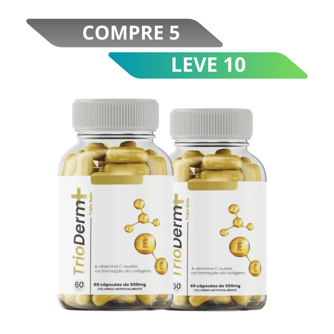 Trioderm+ - Pele Mais Uniforme e Jovem