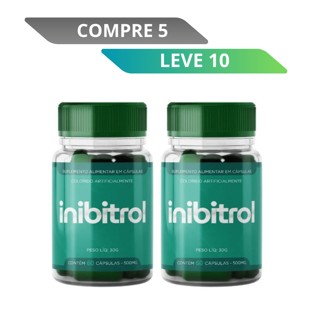 Inibitrol 60 Cápsulas = Suplemento Alimentar + Frete Grátis