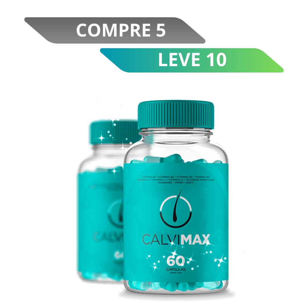 Calvimax - Ativador Capilar para Homens que Querem Recuperar Seus Cabelos