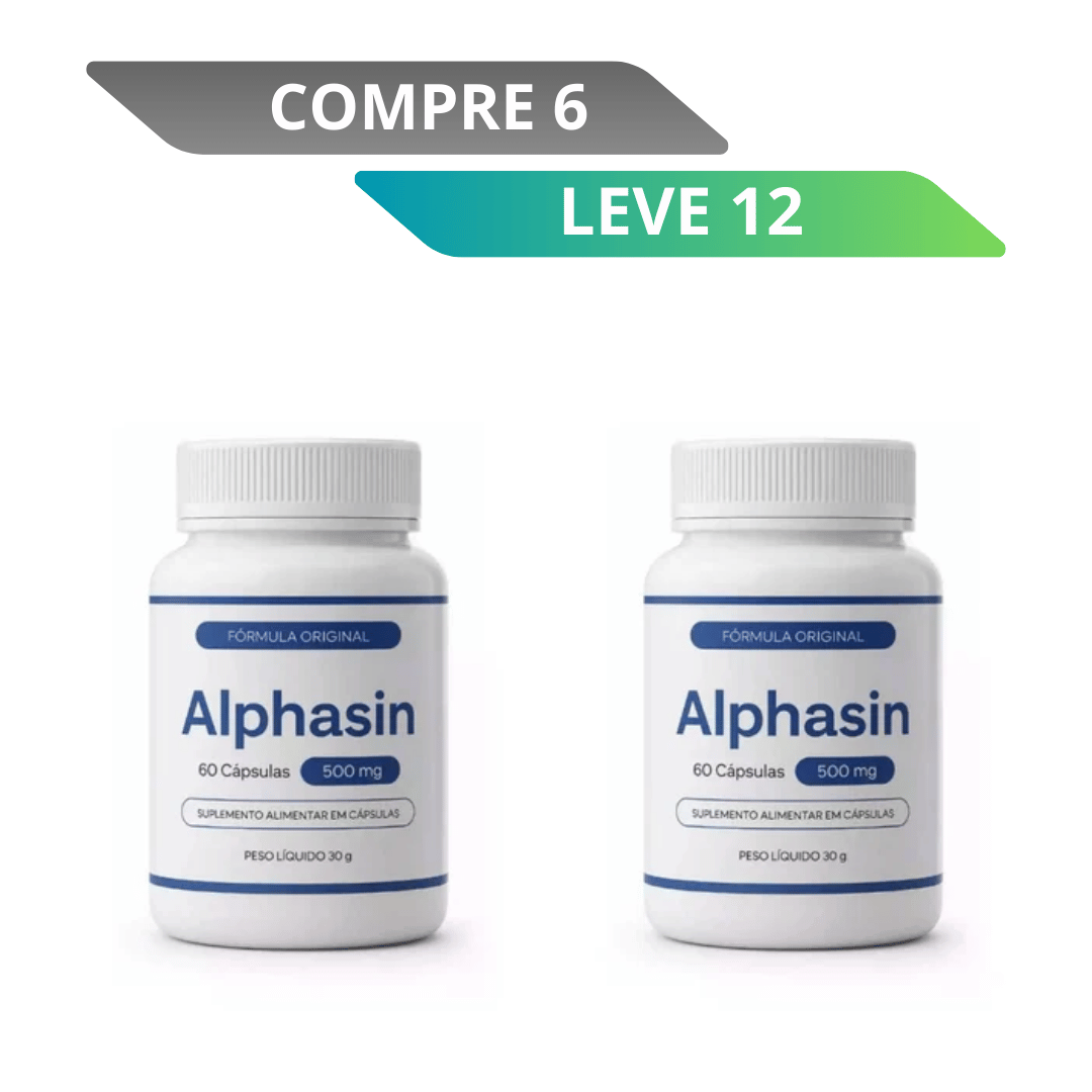 Alphasin – Suplemento Alimentar + Frete Grátis