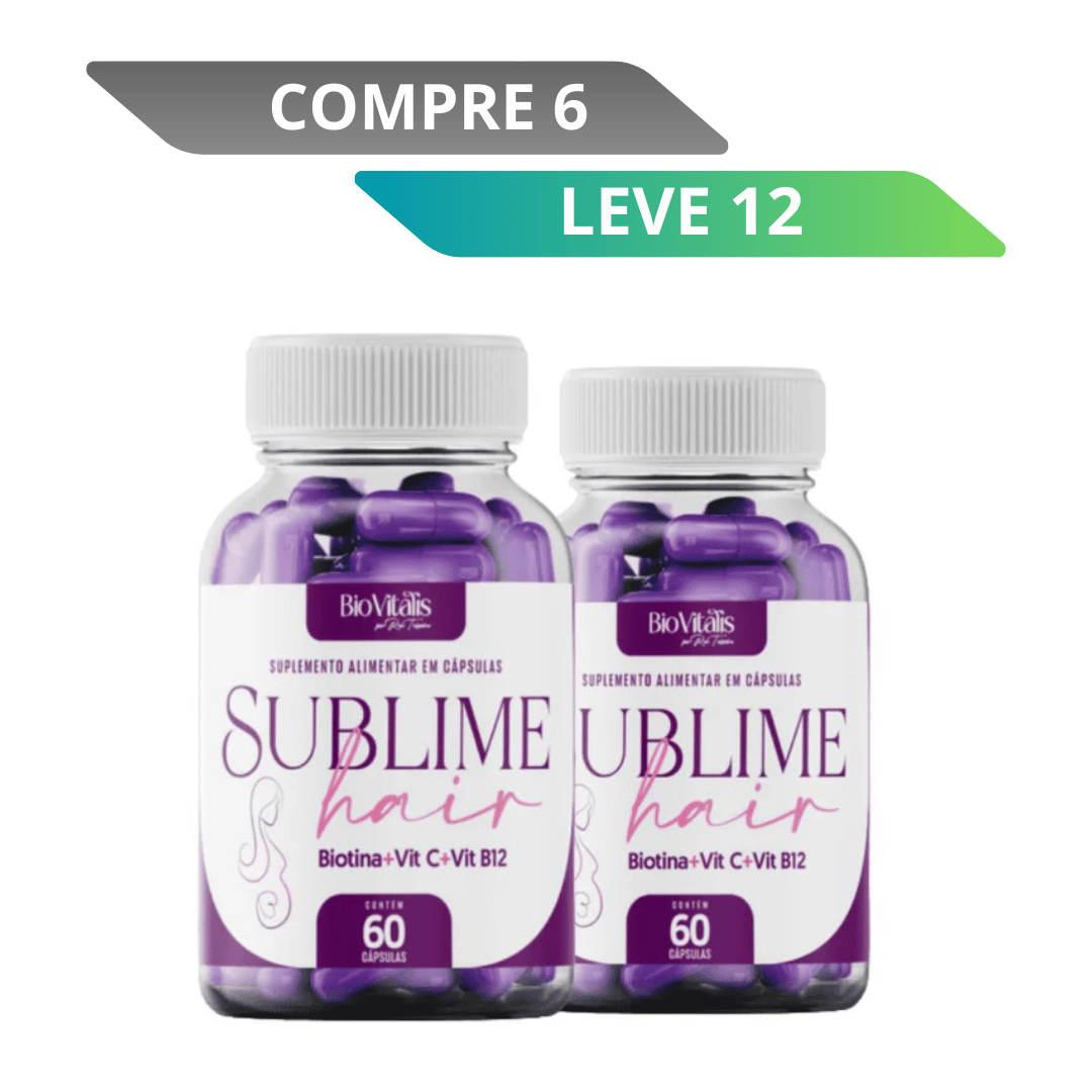 Sublime Hair - Fortalecimento dos Cabelos e Beleza Natural