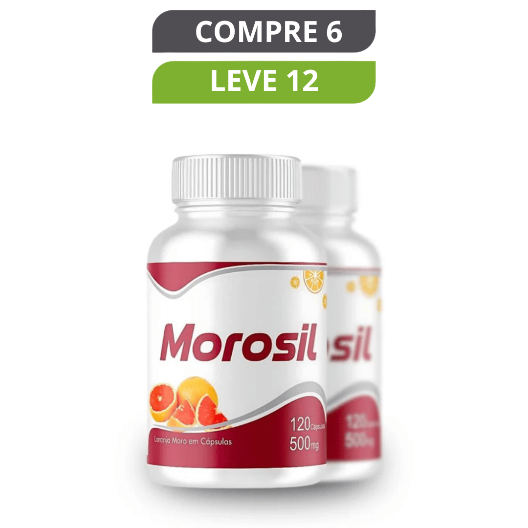 Morosil 120 Cápsulas - Suplemento Natural + Frete Grátis